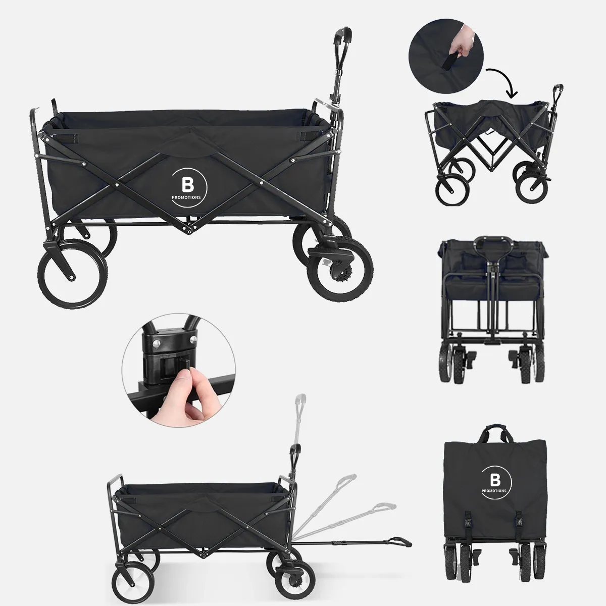 Folding Collapsible Utility/Display Wagon- M 3