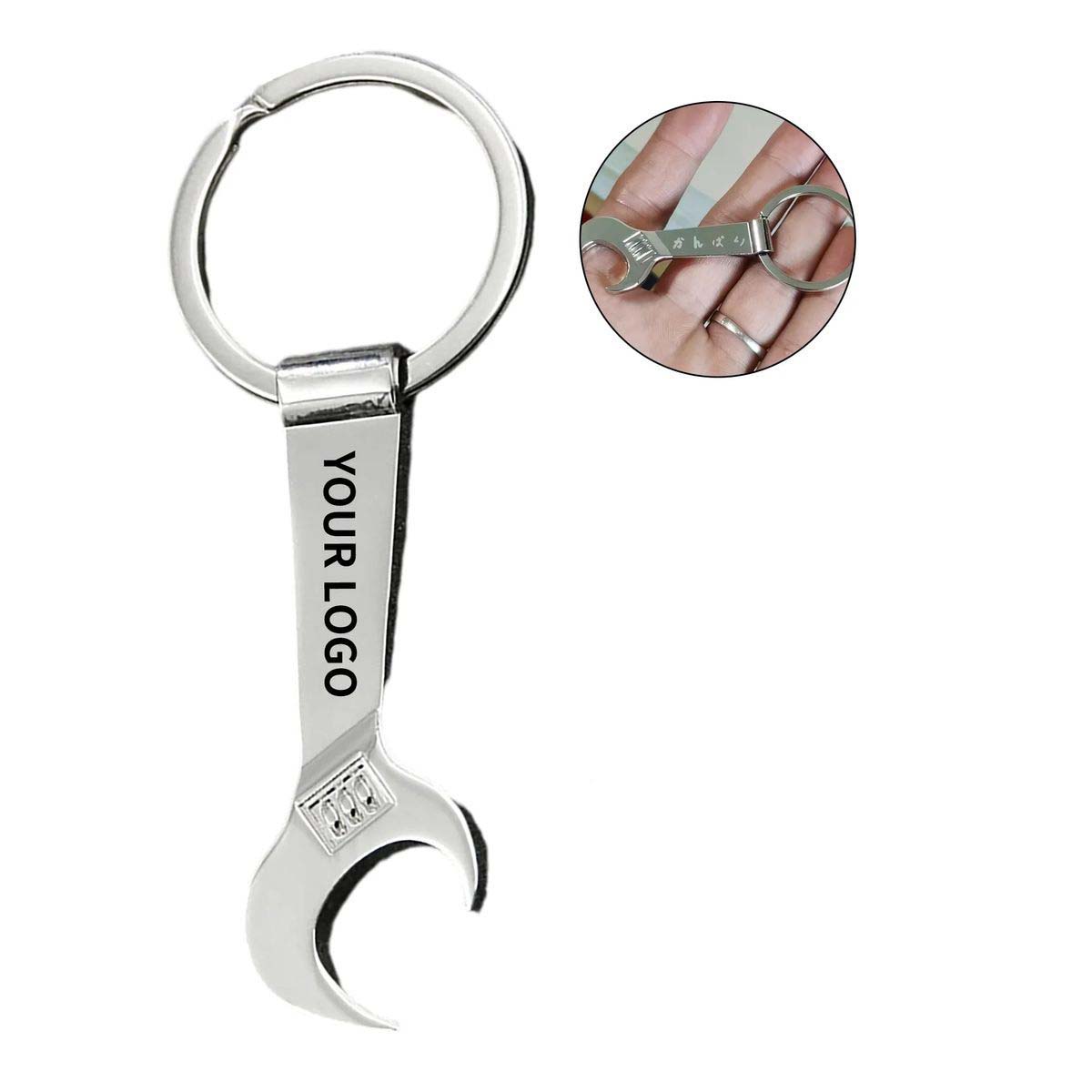 Engraved Metal Wrench Opener for Everyday Carry 2
