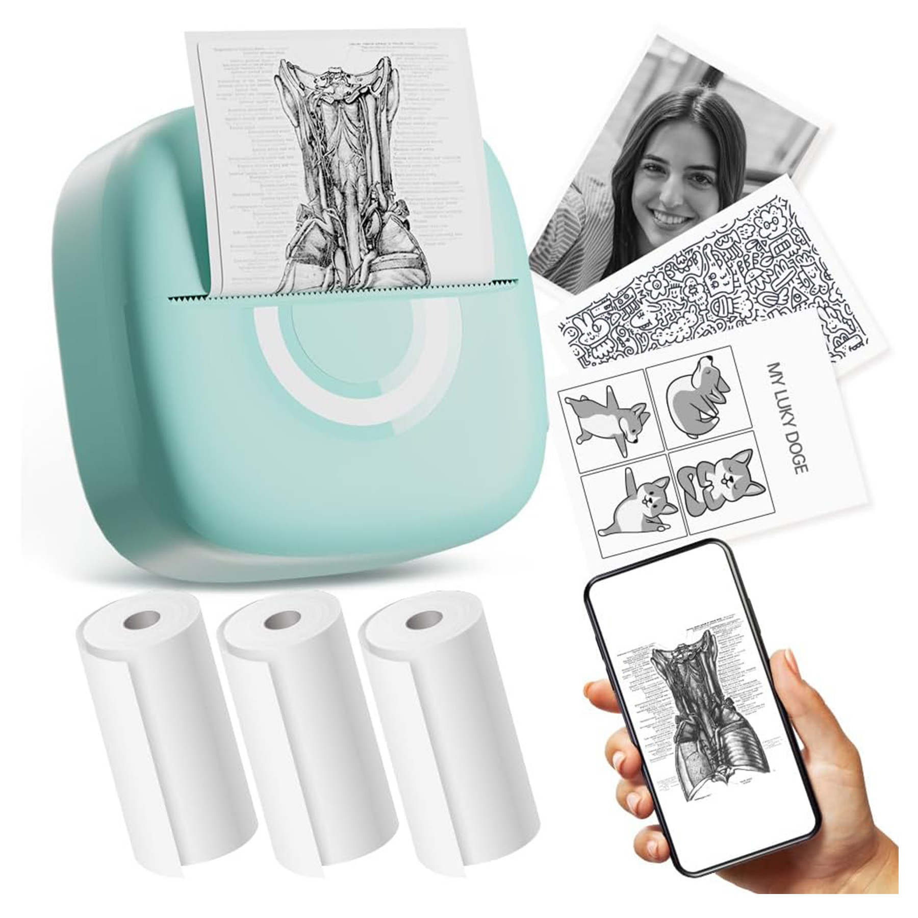 Bluetooth Thermal Printer 3