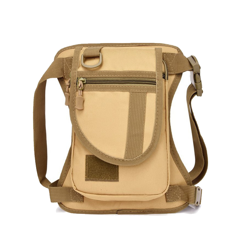 Custom Unisex Canvas Tactical Waist Belt Drop Leg Bag 3