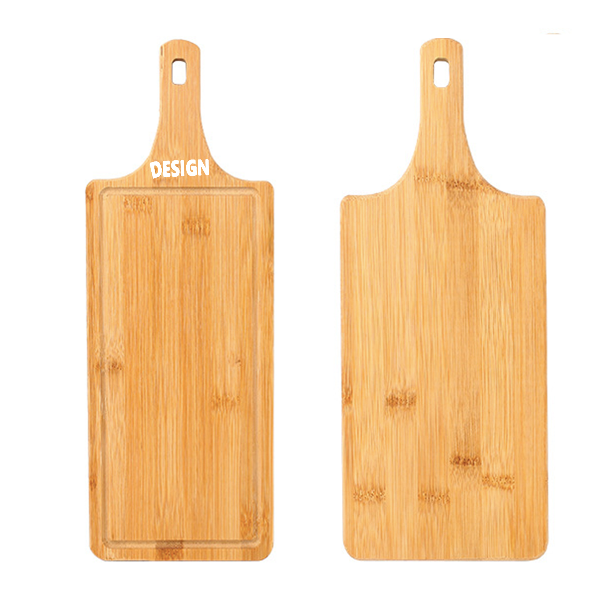 Bamboo Handheld Pizza Board MOQ 100pcs 2