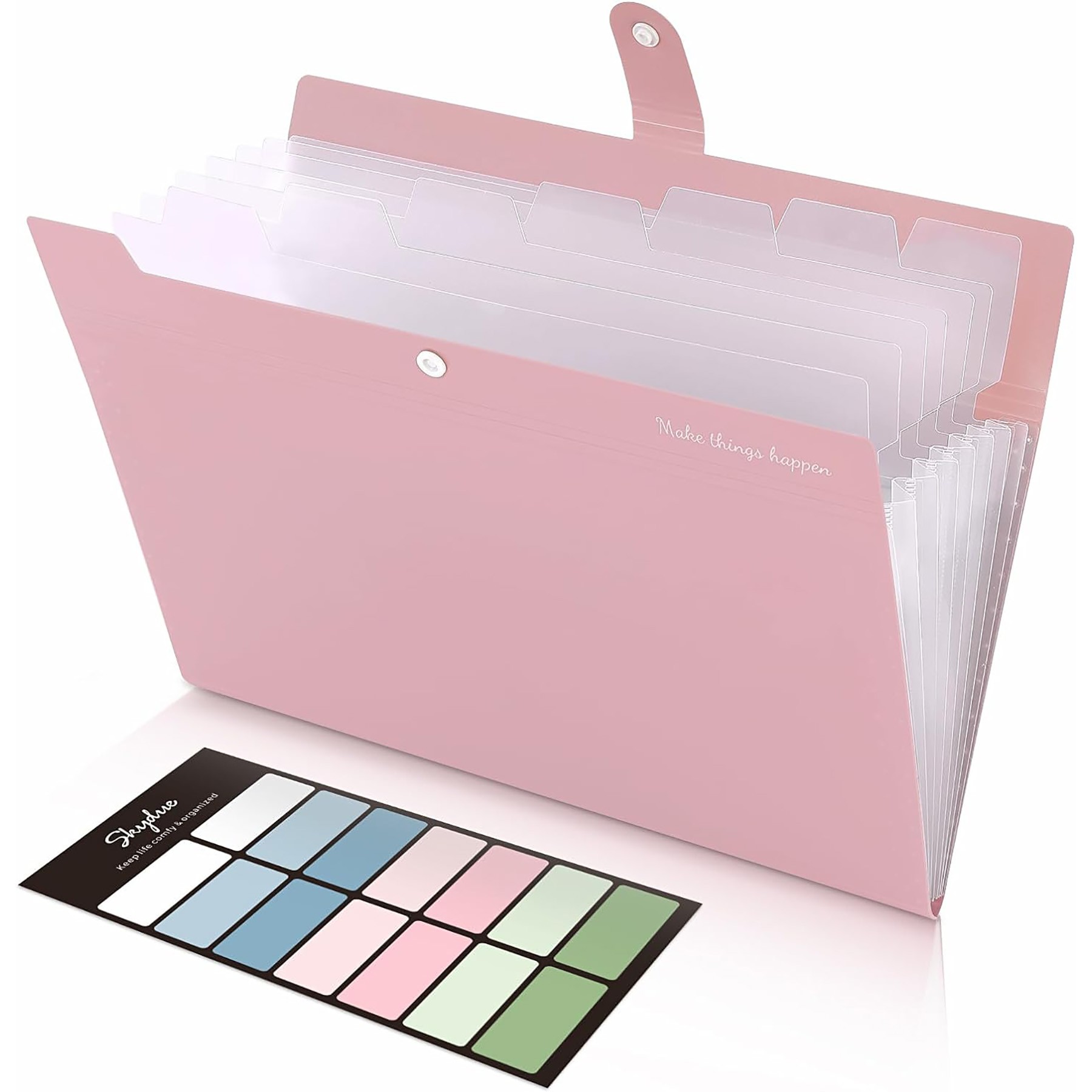 8 Pocket Expandable File Storage Bag 8