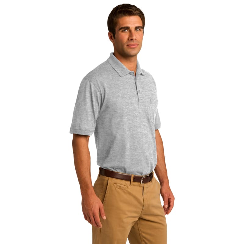 Port & Company Core Blend Jersey Knit Pocket Polo. 21