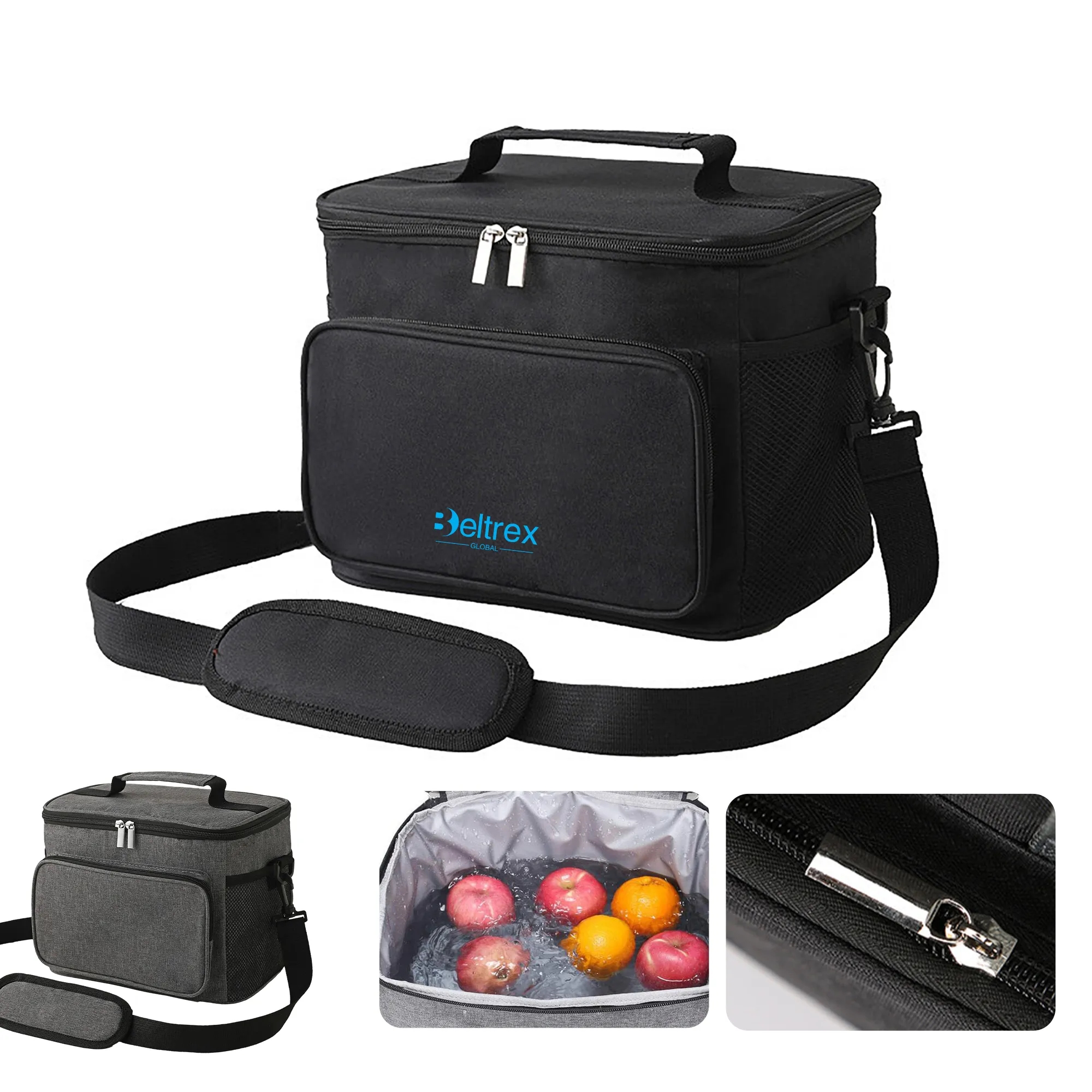 MOQ 50 Large-Capacity Leakproof Insulated Cooler Bag 5