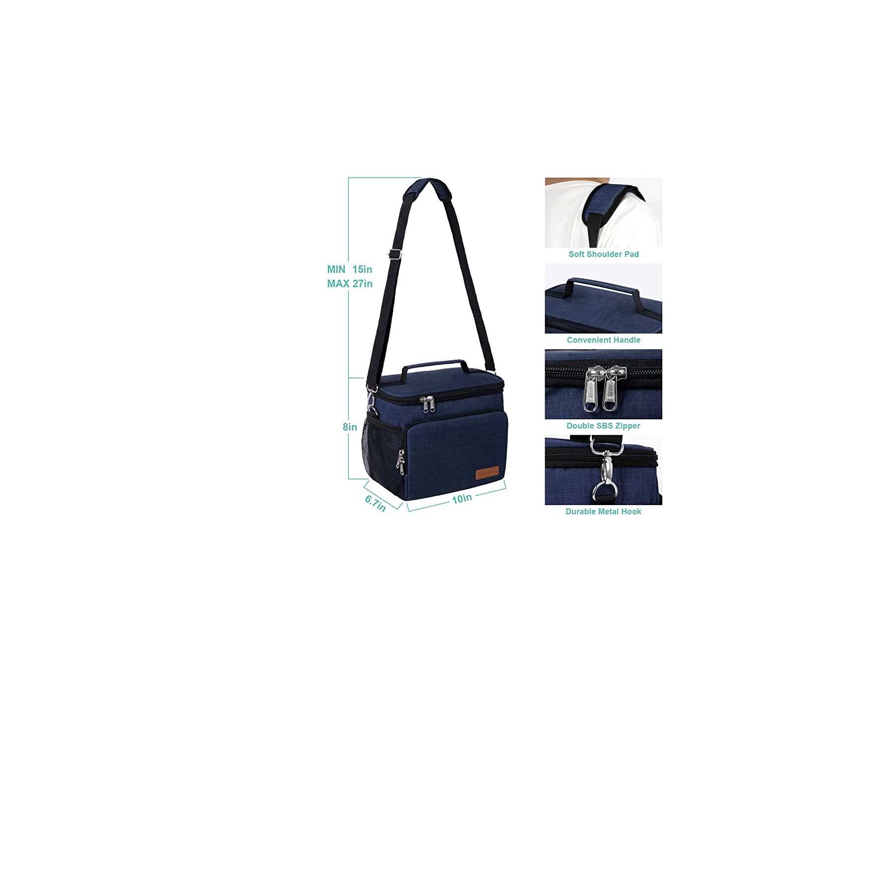 12-Can Cooler Lunch Bag 2