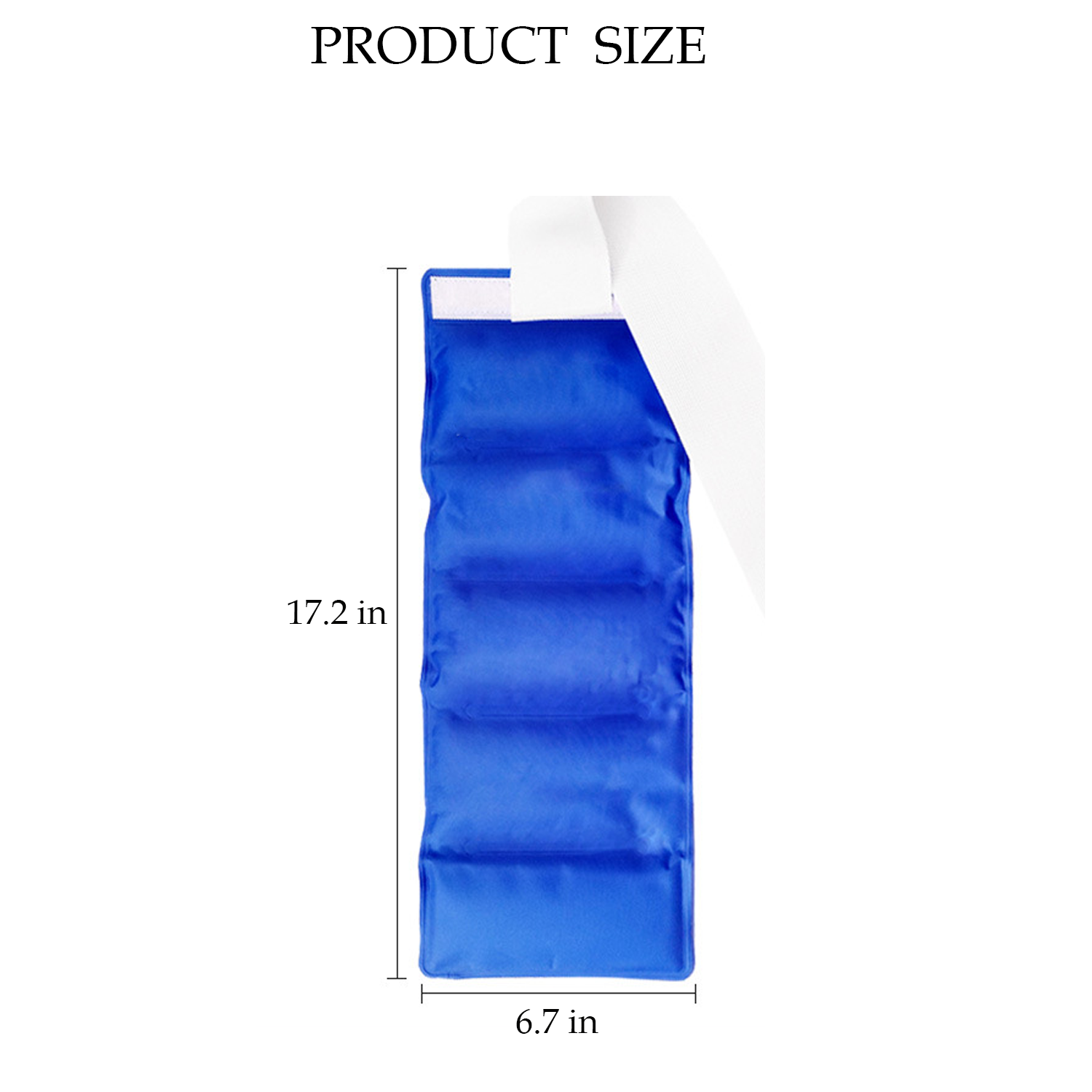 Reusable Gel Cold & Hot Therapy Pack With Strap 2