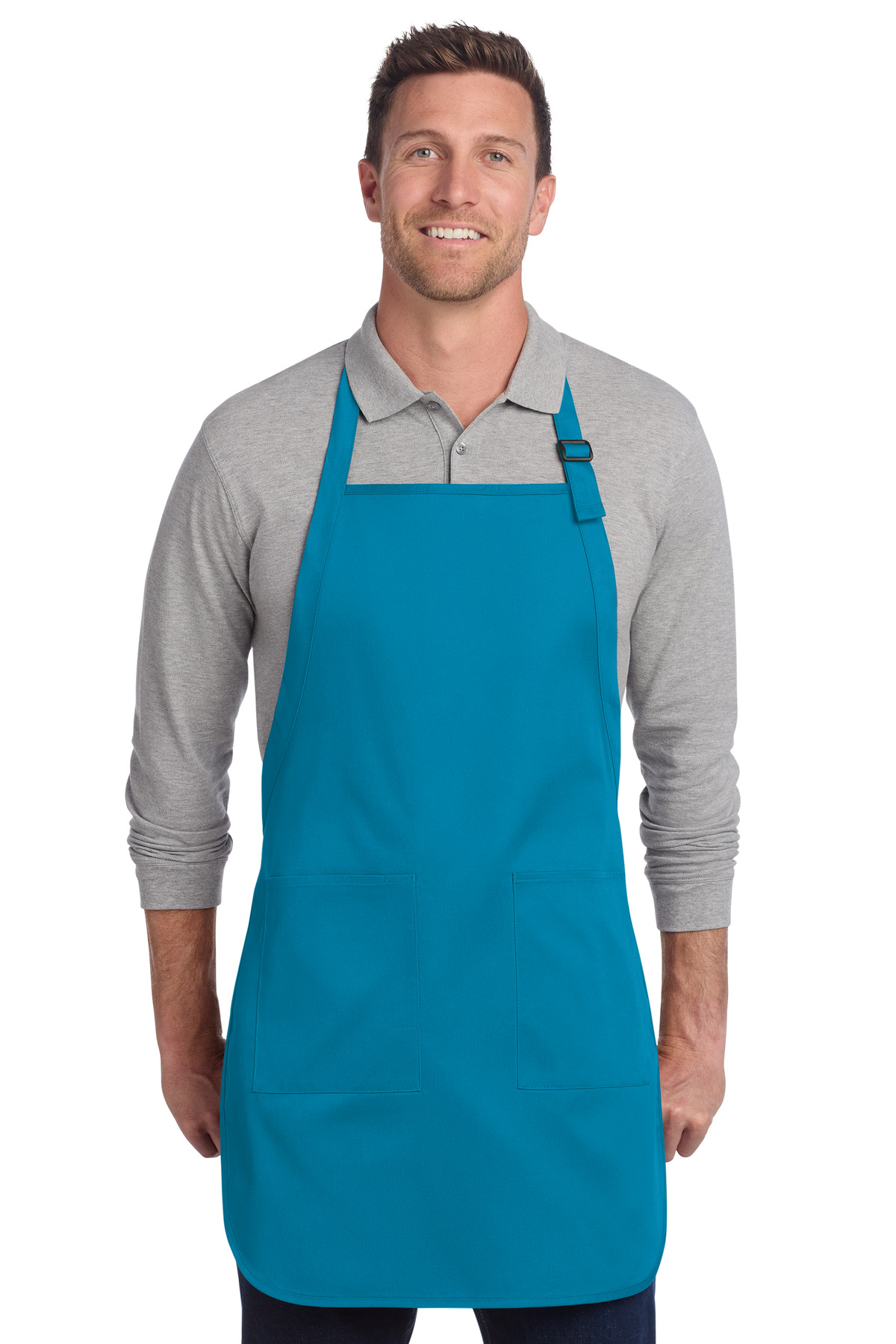 Port Authority Full-Length Two-Pocket Bib Apron. A600 25