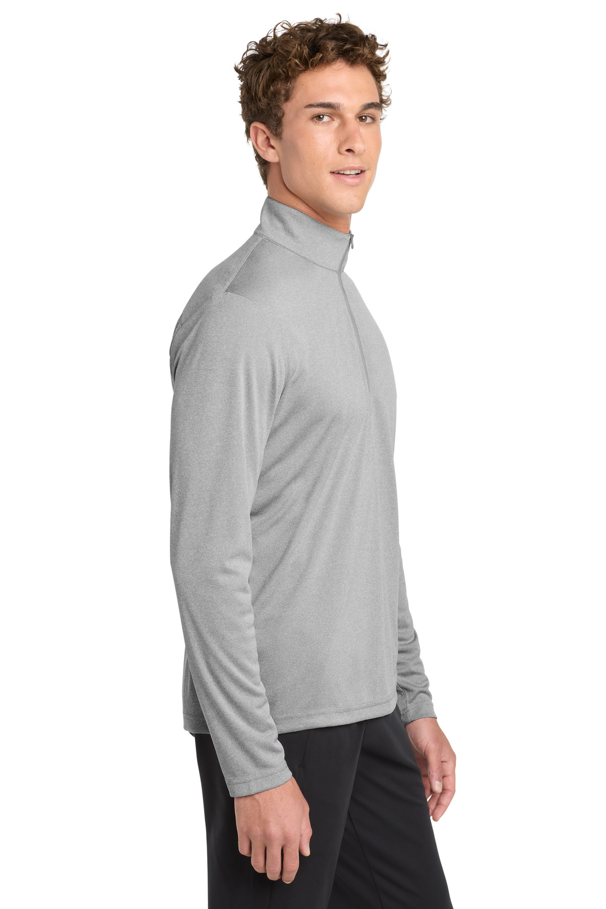 Sport-Tek Endeavor 1/2-Zip Pullover. ST469, custom hoodie or sweatshirt with logo imprint 6
