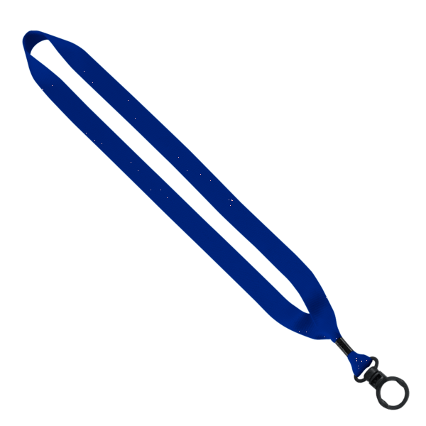 3/4" Polyester Lanyard with O-Ring 129