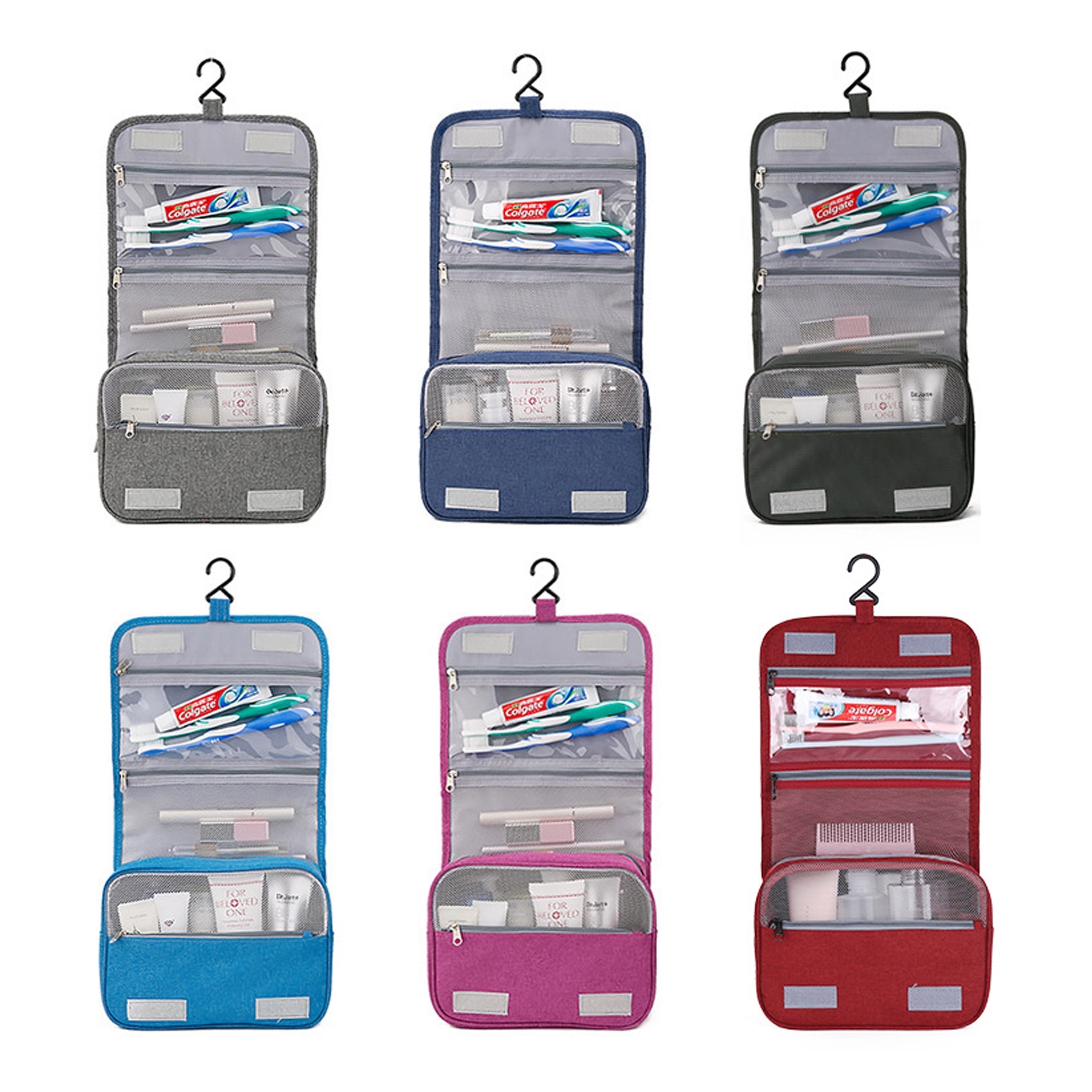 Three Fold Large Capacity Wash Bag 3