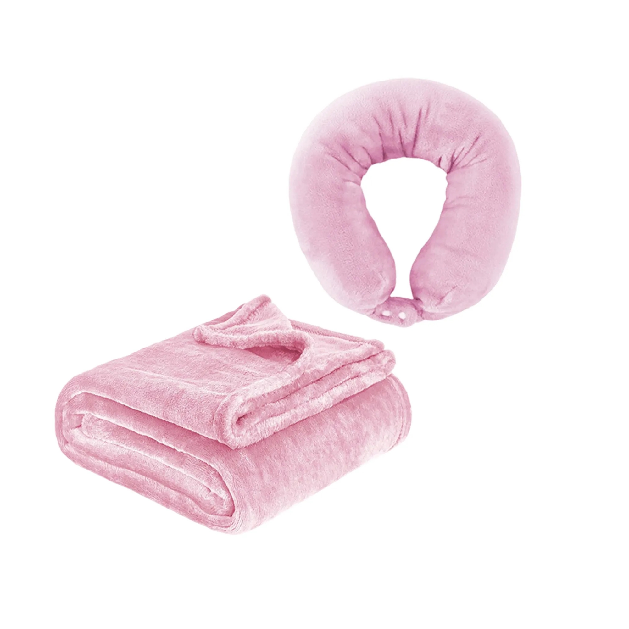MOQ 50 2-in-1 Travel Blanket & Pillow 2