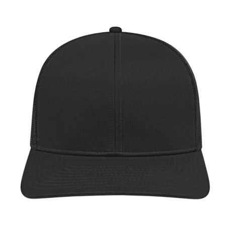 Cap America Poly/Cotton Trucker Mesh Back Cap 612