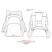 elleven™ Rutter TSA 17" Computer Backpack 6