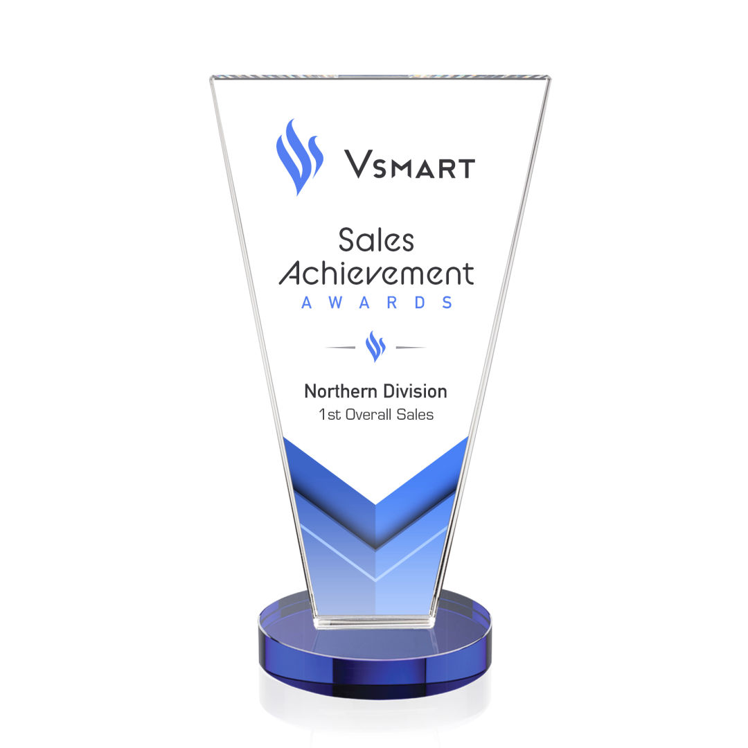 Burney VividPrint™ Award - Blue 3