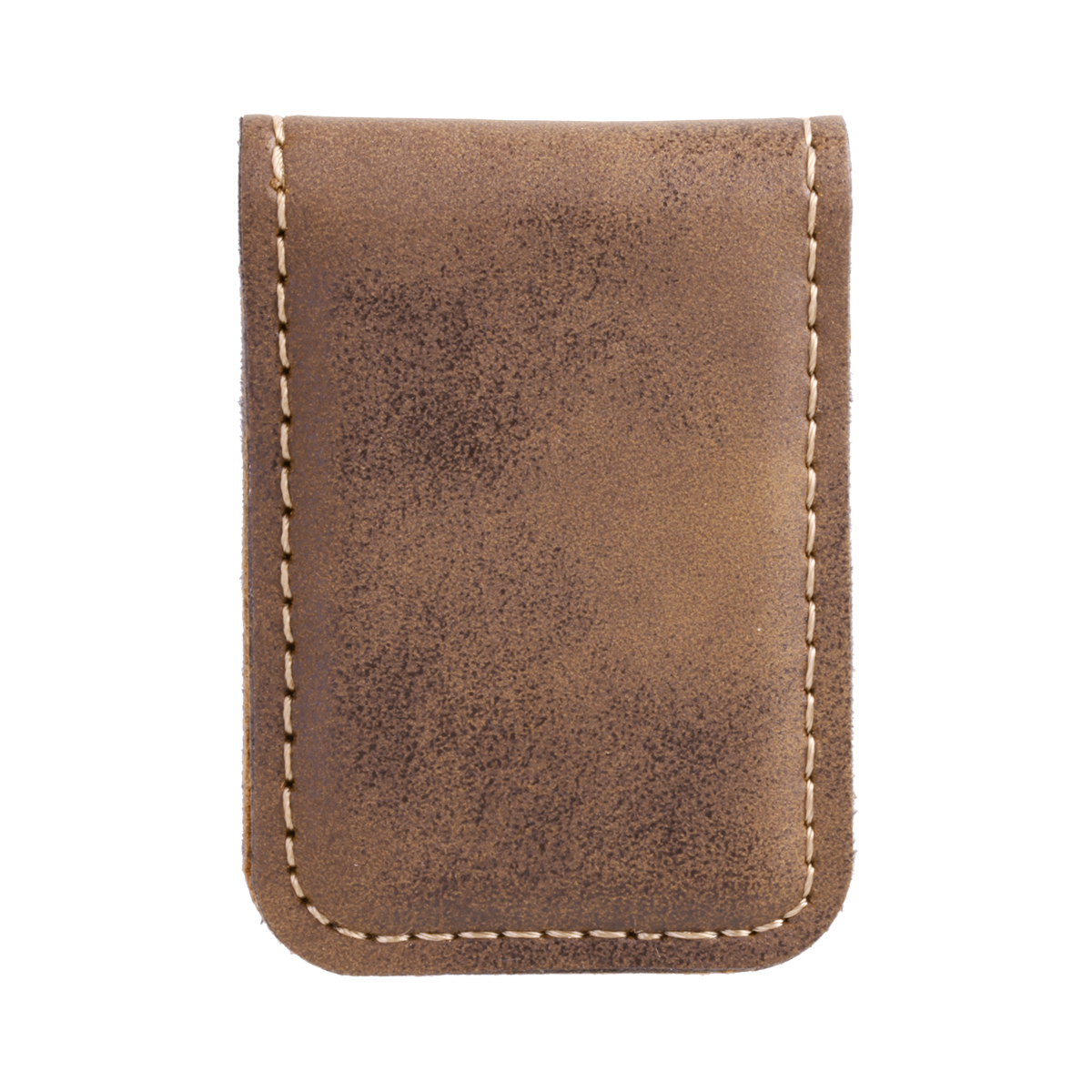 Rustic & Gold Leatherette Money Clip 3