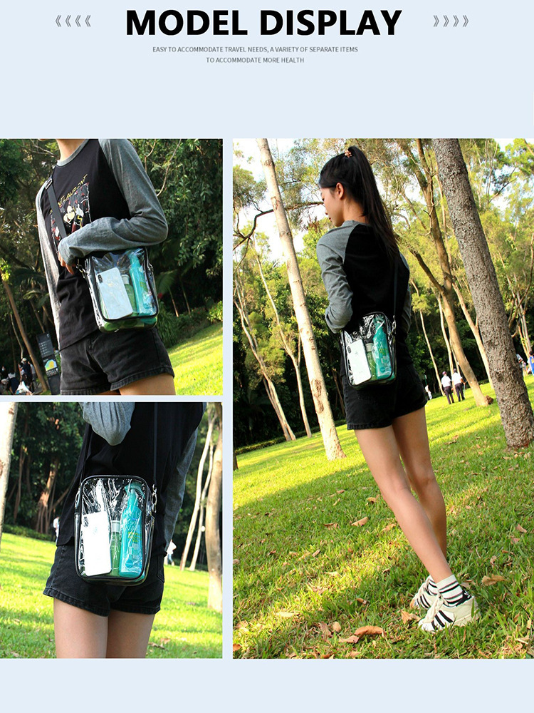 Clear Purse CrossBody Bag 9
