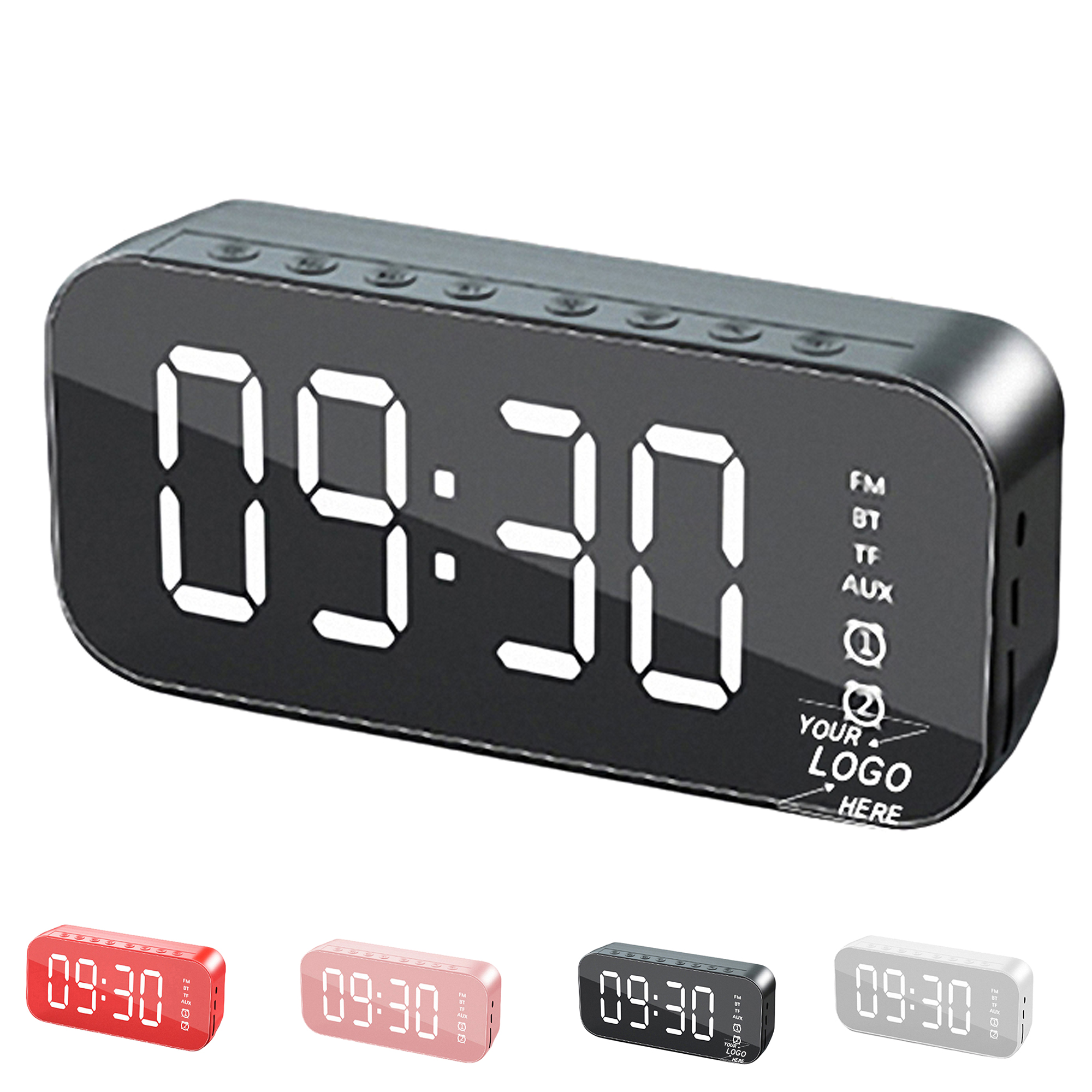 Bluetooth Speaker with Alarm Clock and Multifunction Features 7