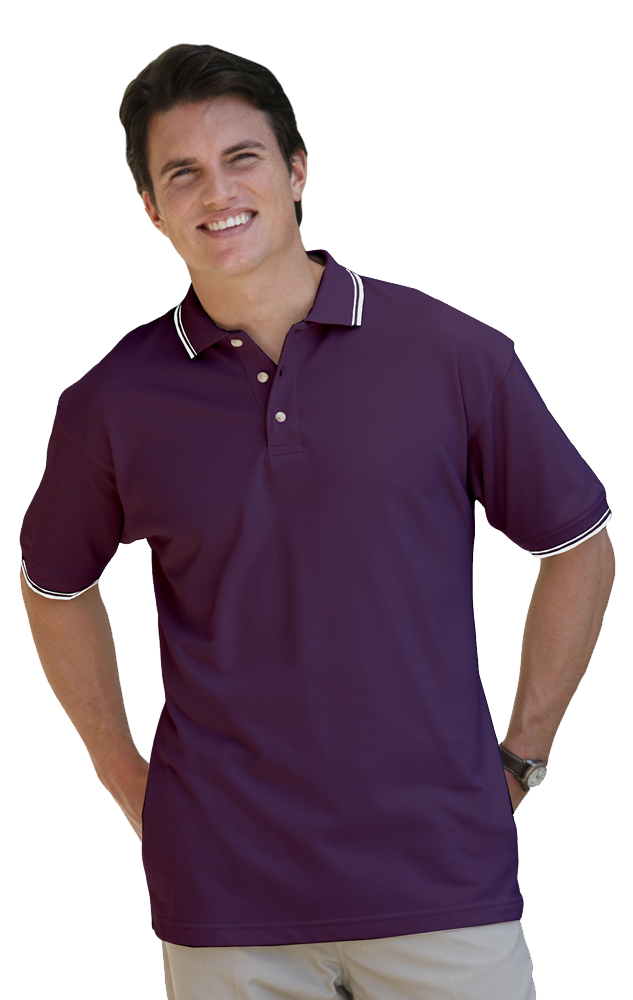 Men's Superblend Tipped Polo 14