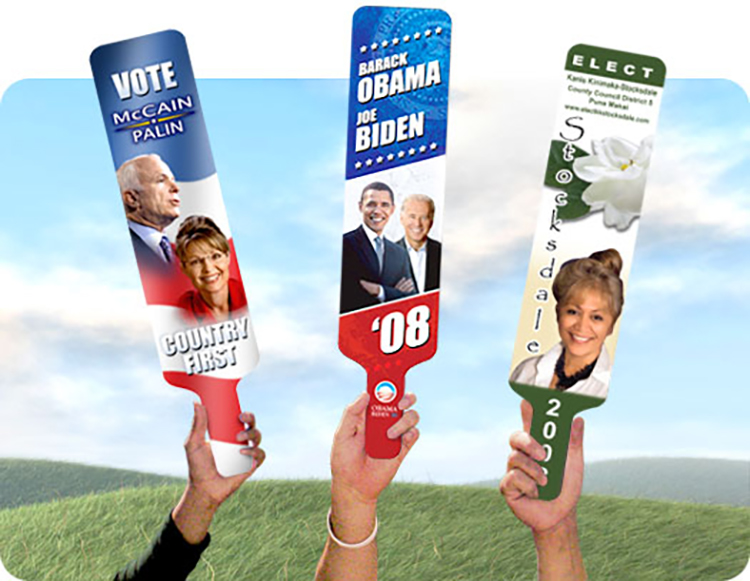 Custom Rally Stick (7"x15")