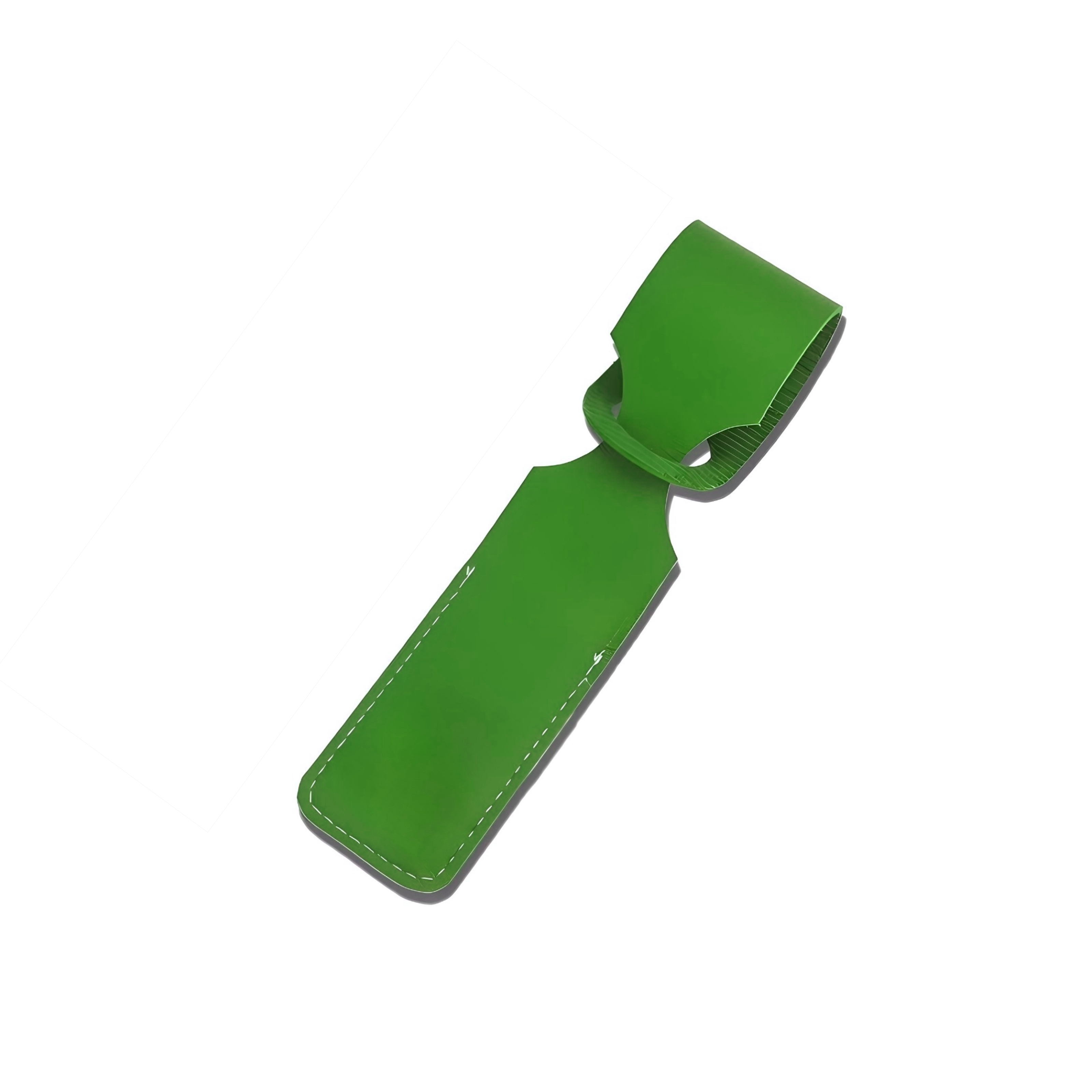 Strip Hanging PU Leather Luggage Tag 19
