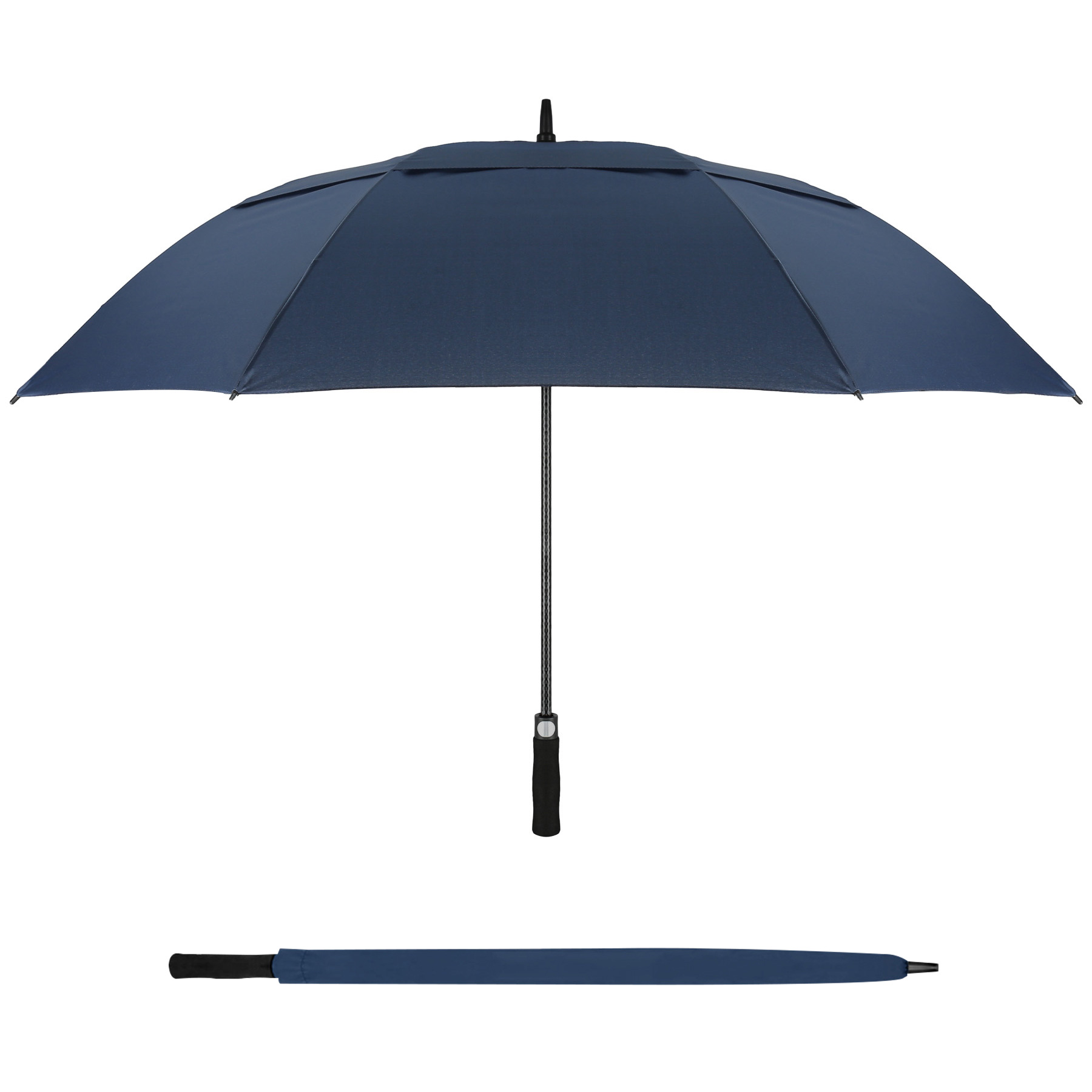 60'' Vented Auto-Open Golf Umbrella (Full Color) 2