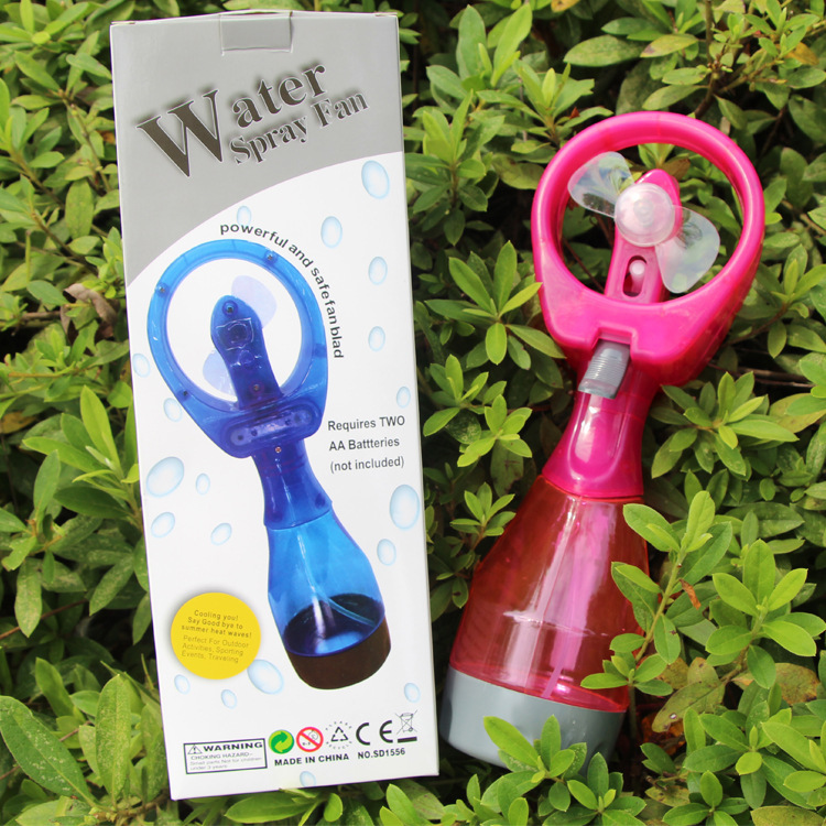 Cooling Misting Spray Bottle Fan 4
