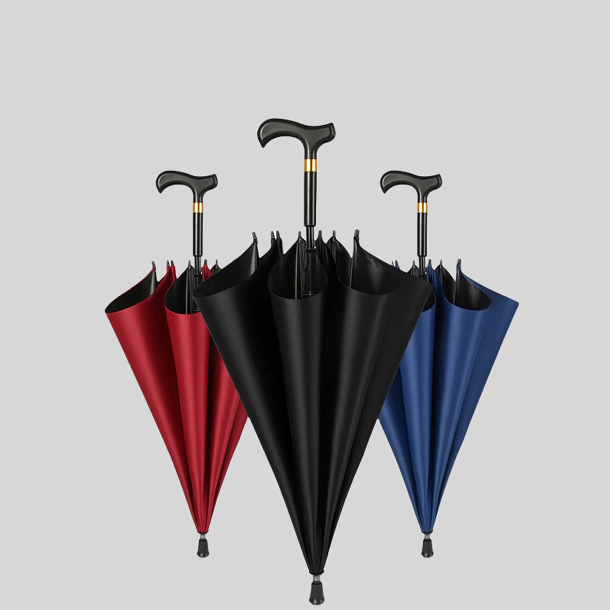 Anti-slip Mountaineering Multifunctional Walking Stick Sunsh 2