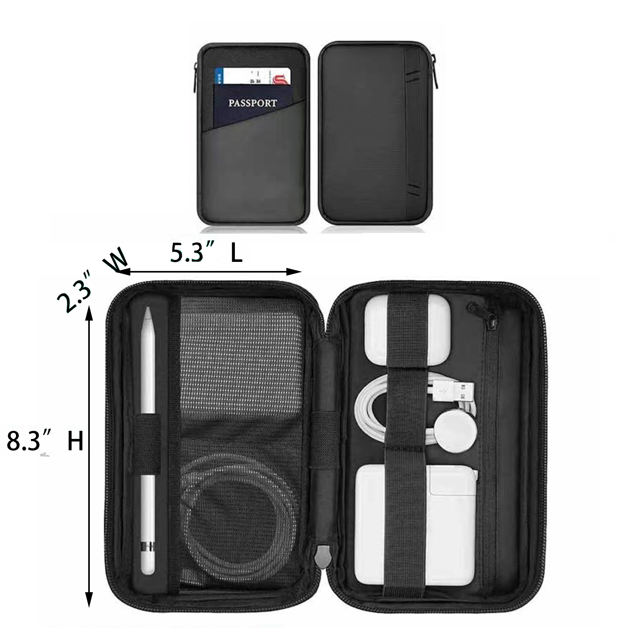 Travel Cable Accessories Organizer 3