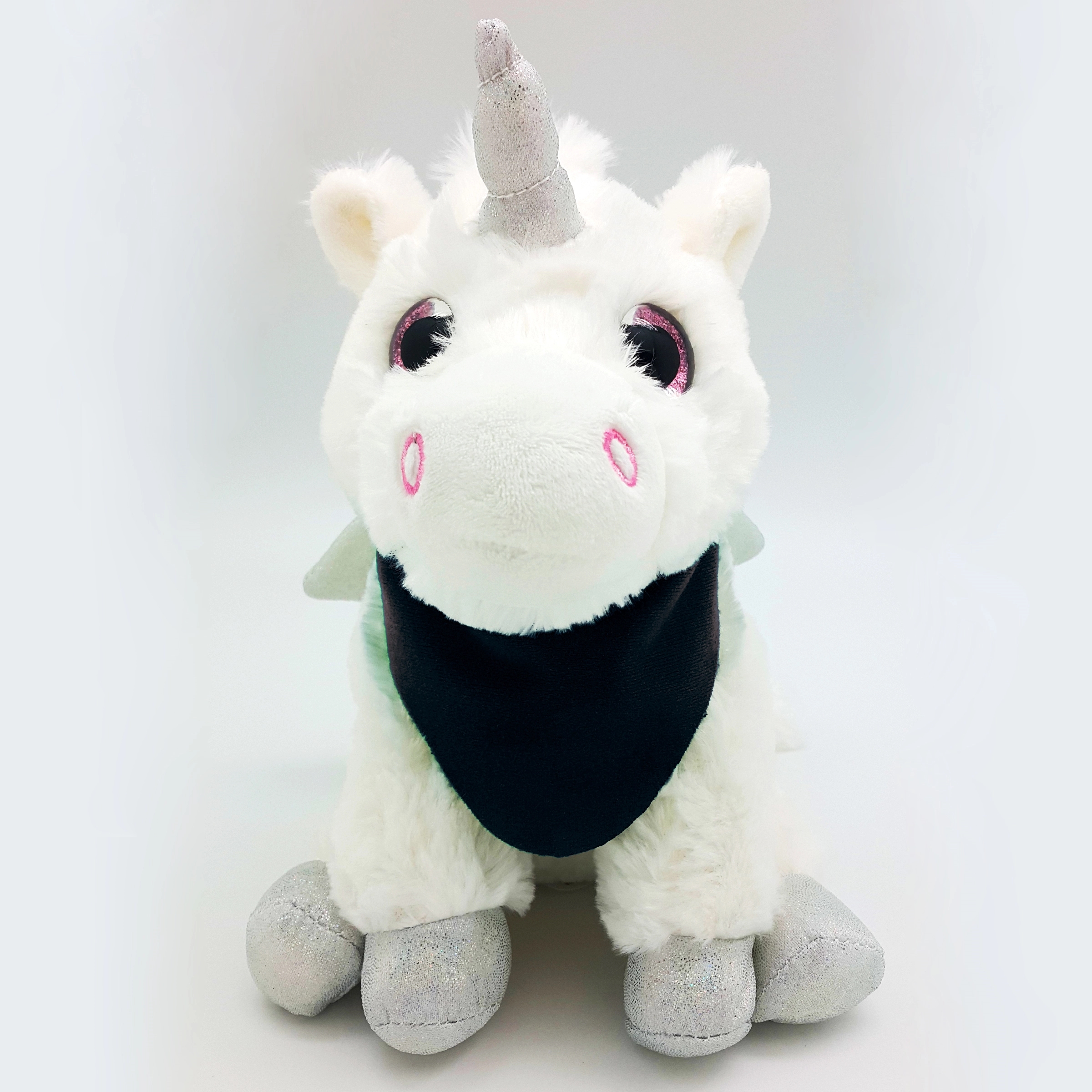 9" Bright Color White Unicorn 4