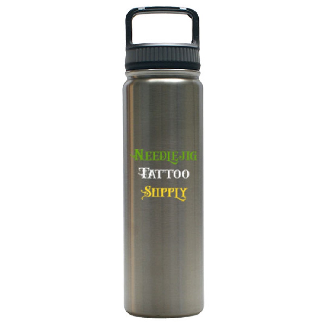 700 ML Eugene Brushed Stainless Steel Double Wall Vacuum Insulated Sports Water Bottle