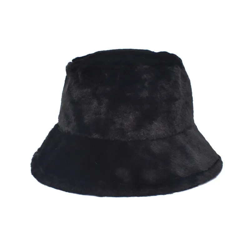 Winter Warm Fuzzy Bucket Hats for Women 2
