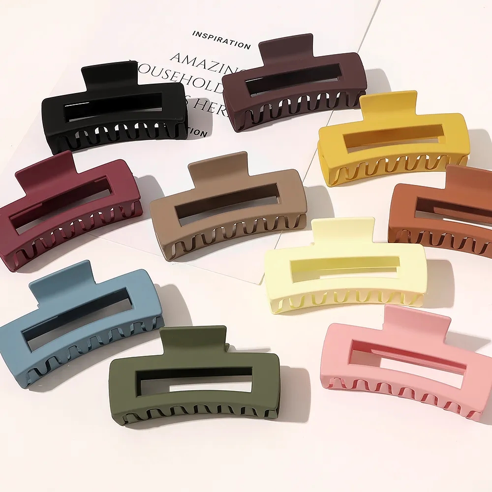Square Hair Claw Clips 11