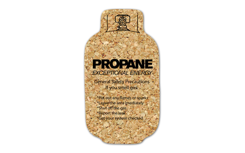 Propane Tank Cork Coaster