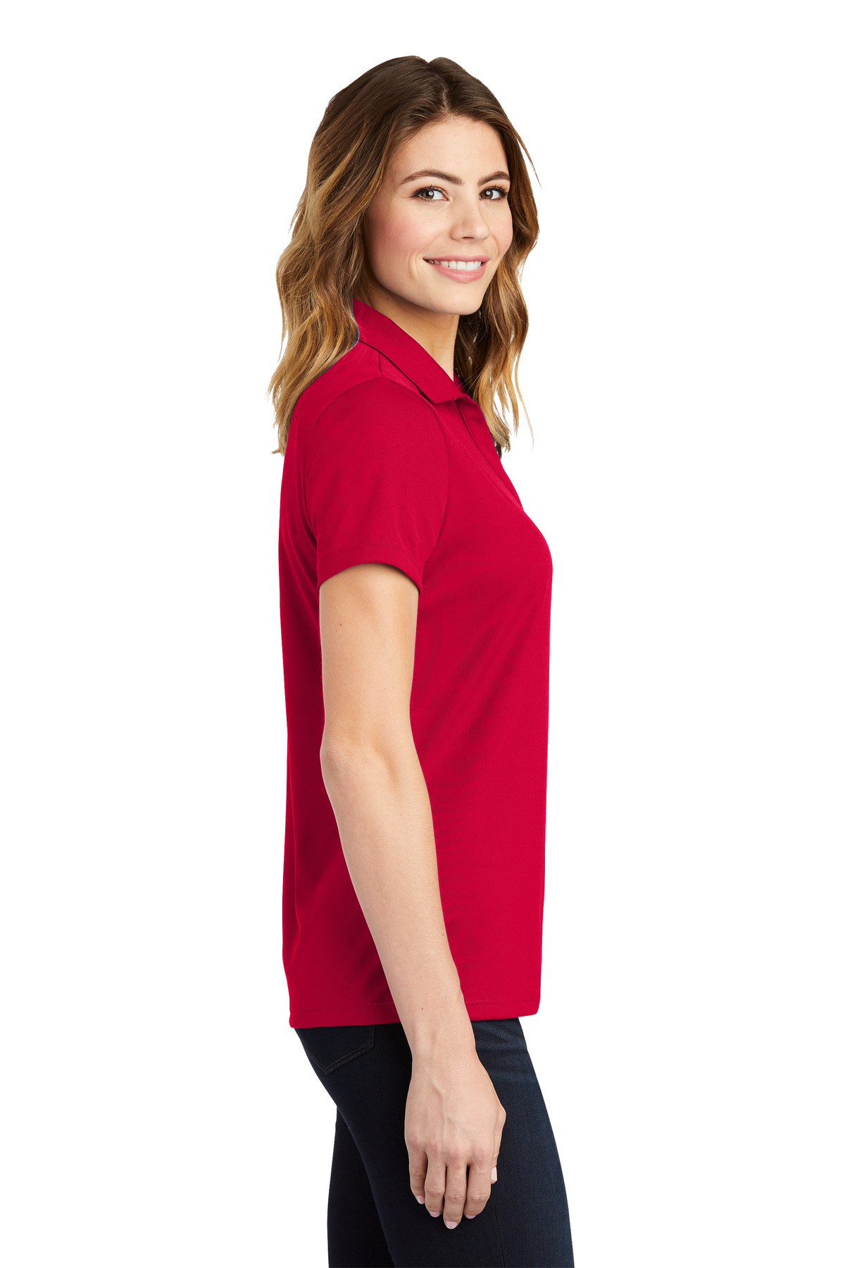 Sport-Tek® Women's PosiCharge RacerMesh Polo 21