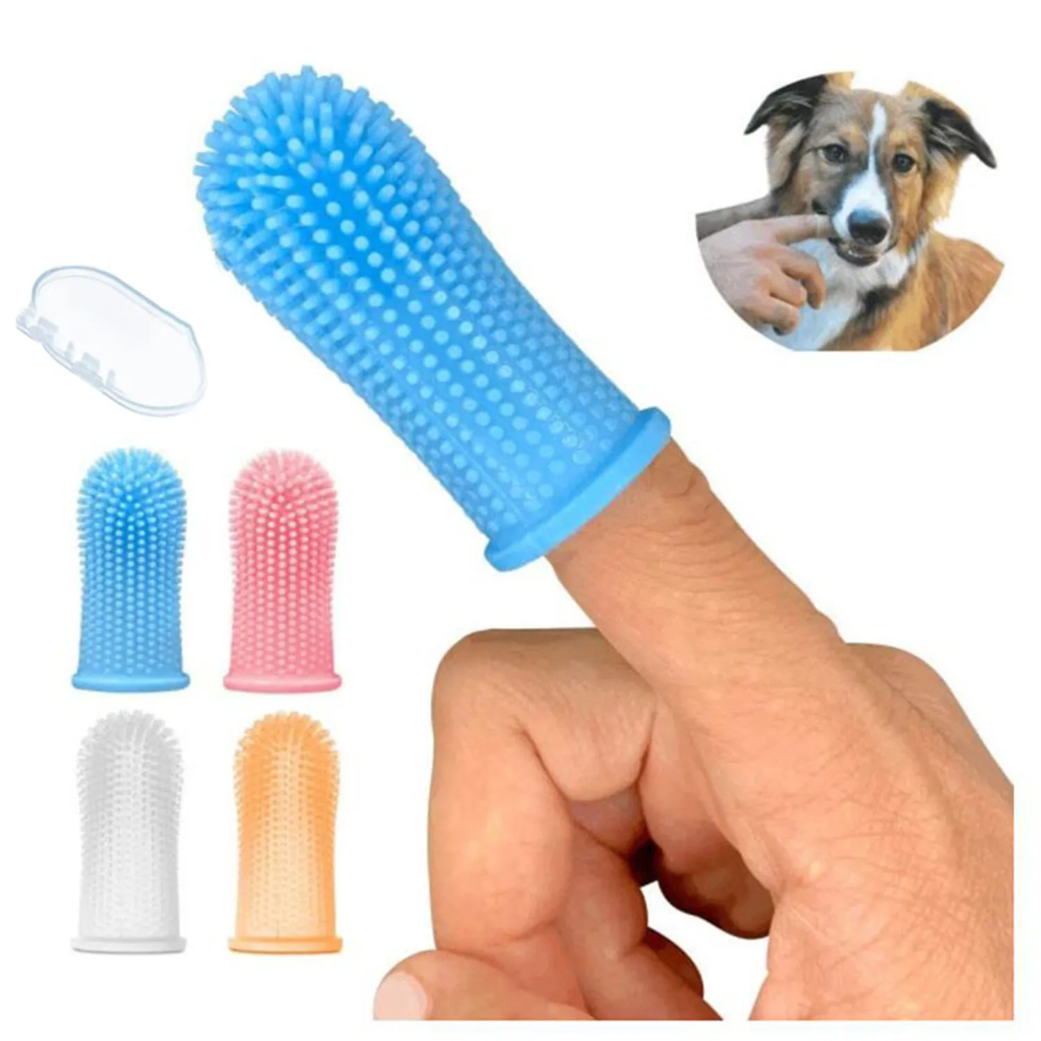 Silicone Pet Toothbrush 1