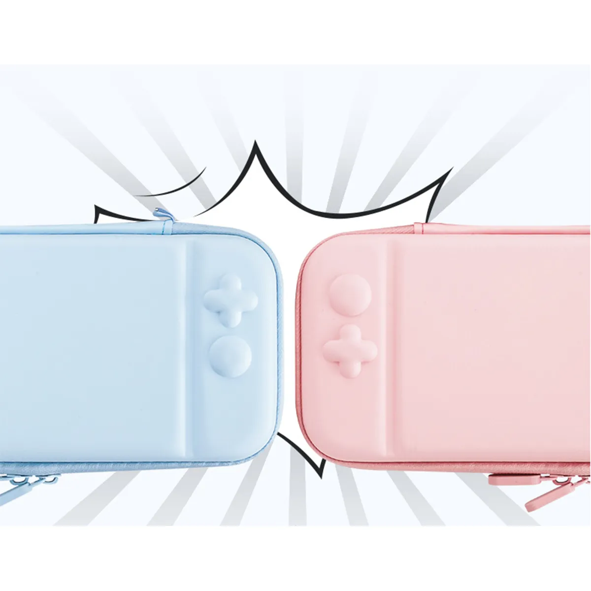 Durable Colorful Switch Game Protective Case With Stander 2