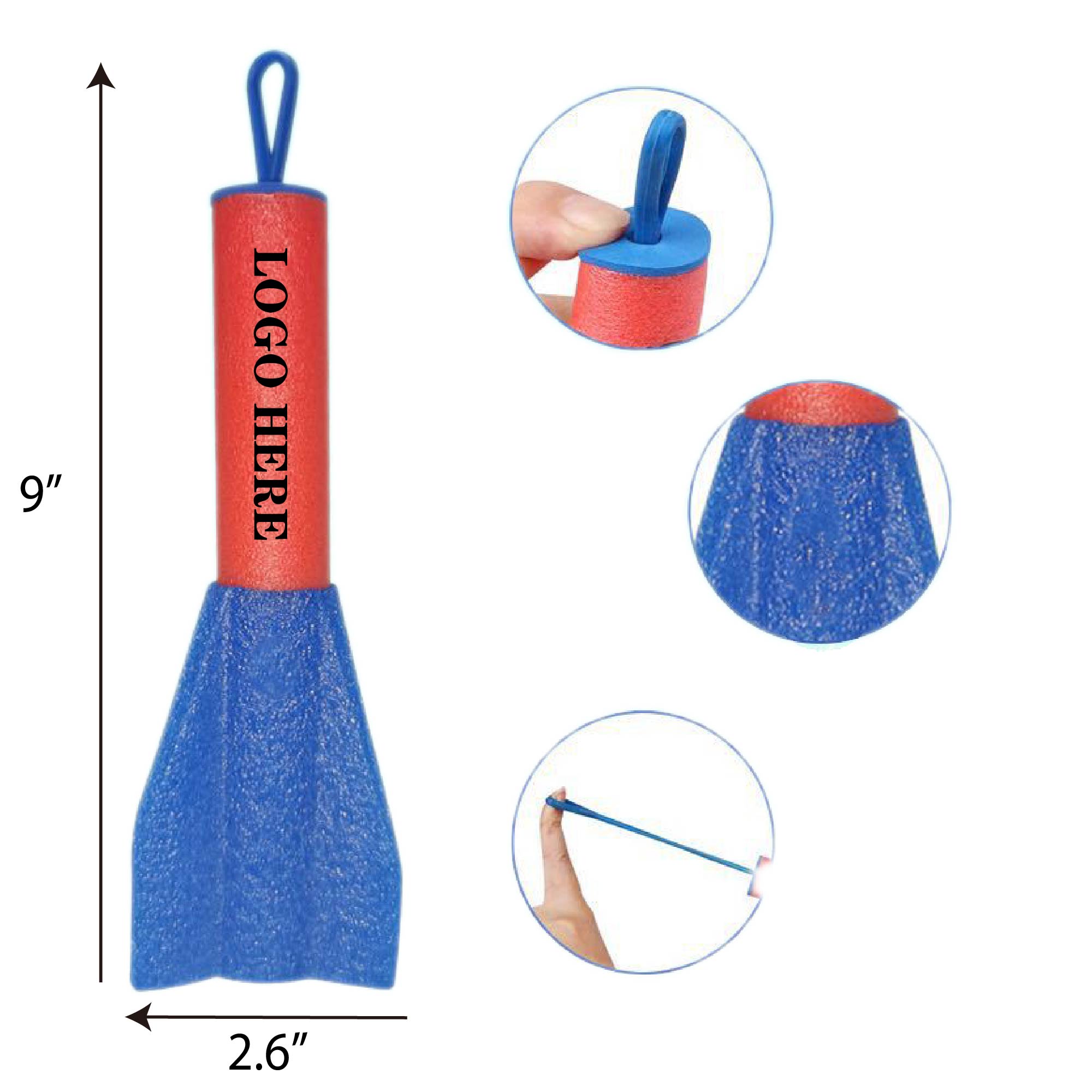 Foam Pump Rocket Toy 3