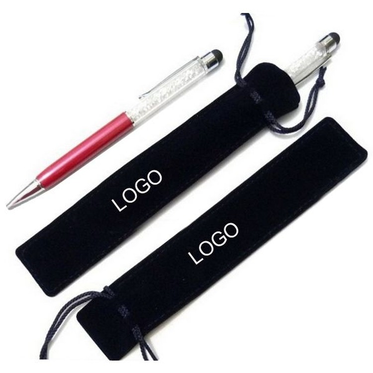 Velvet Drawstring Pen Pouch/ Bag 2