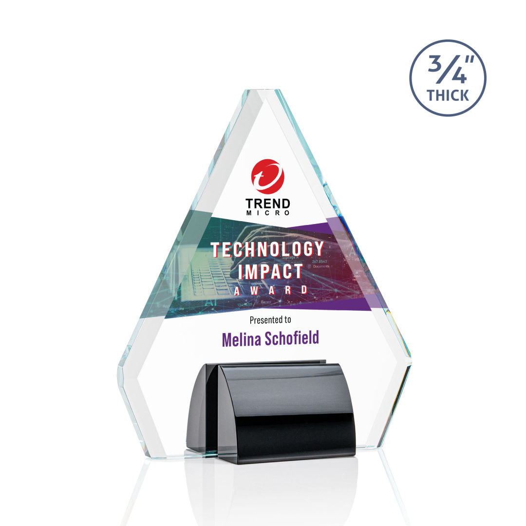 Roxborough VividPrint™ Award - Black 10