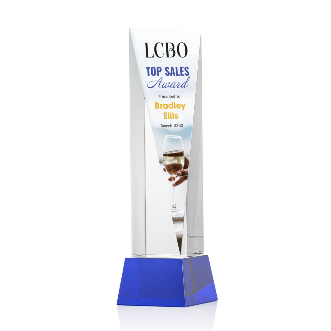 Easton VividPrint™ Award on Base - Blue 6