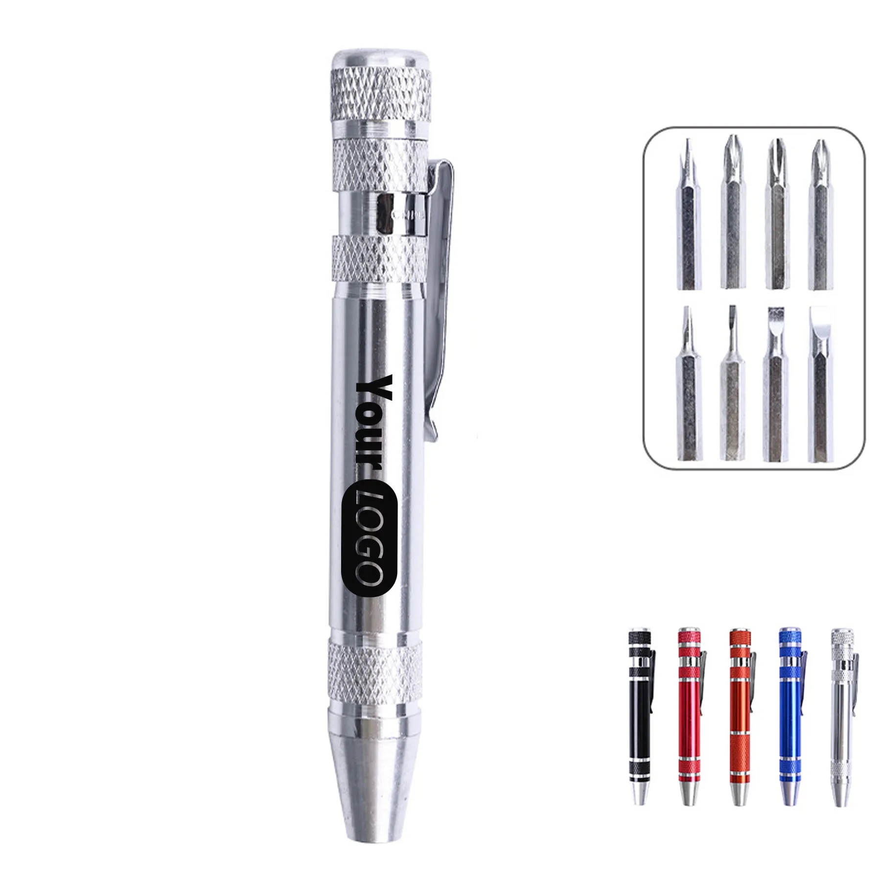 8 In 1 Aluminum Multi Tool Kit 1