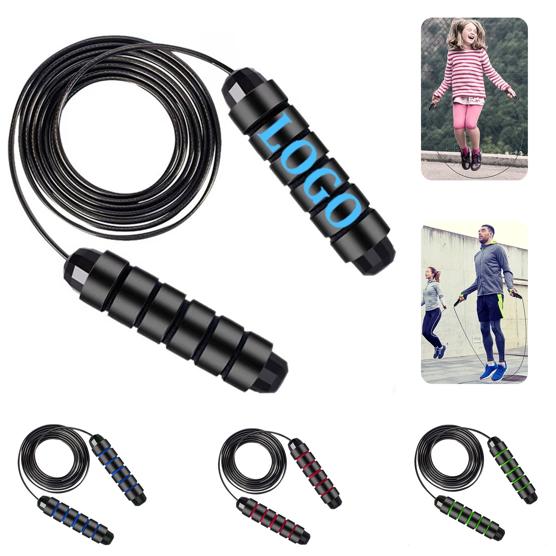 Adjustable Steel Jump Rope