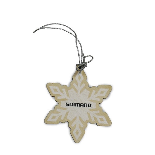 Wood Ornament Snowflake