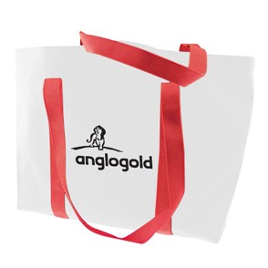 Colored Canvas Tote w/Gusset & Small Pocket (14"x11"x3"), custom tote bag with logo imprint 3