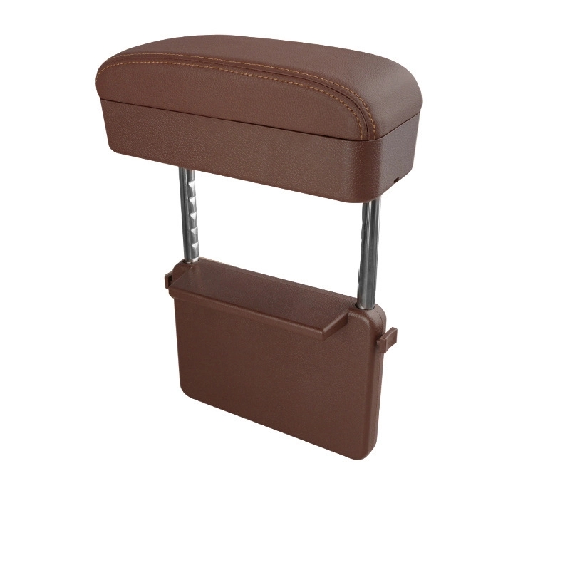 Custom Gift Adjustable Leather Car Armrest Storage Box 11