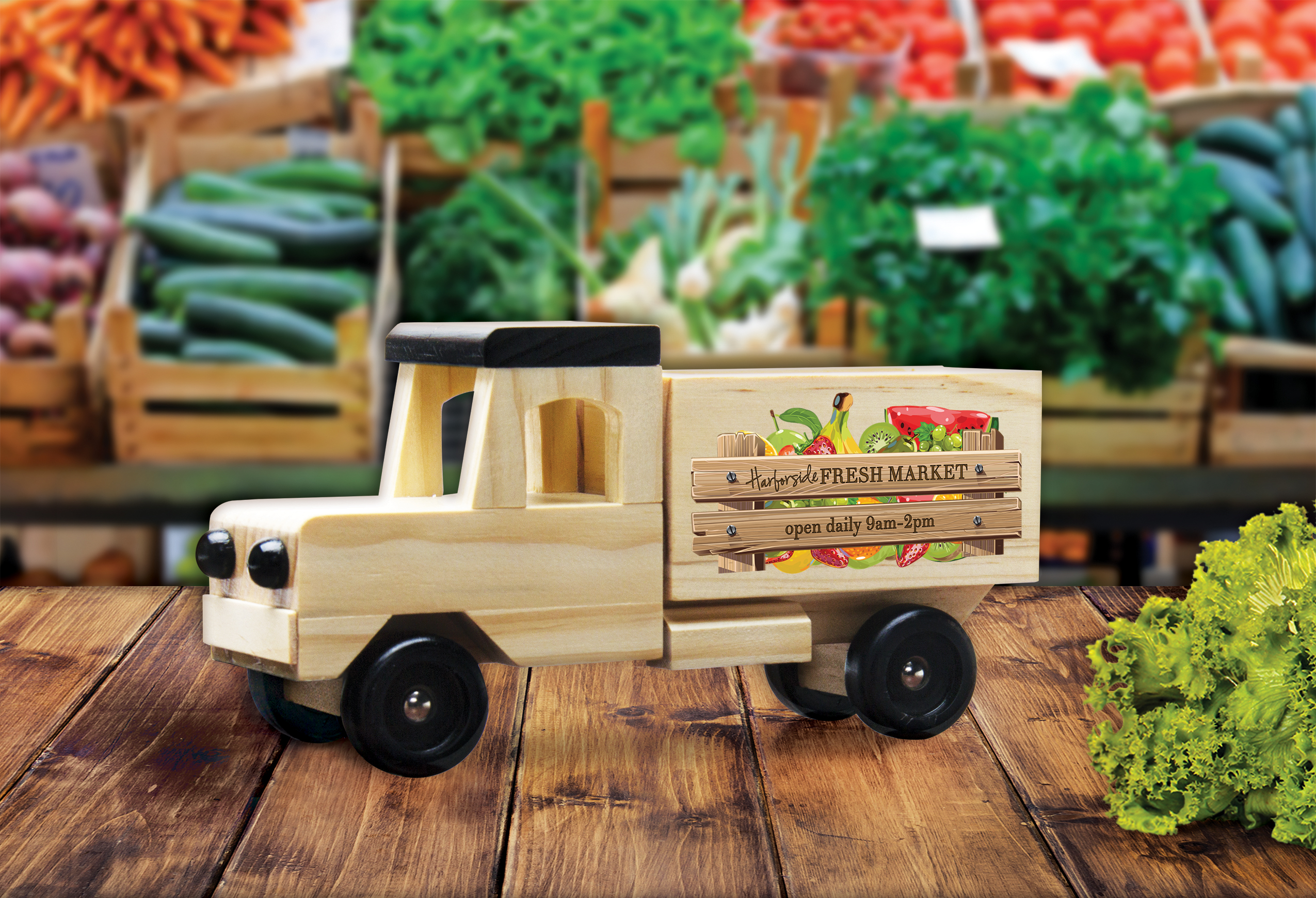 Wooden Truck 4