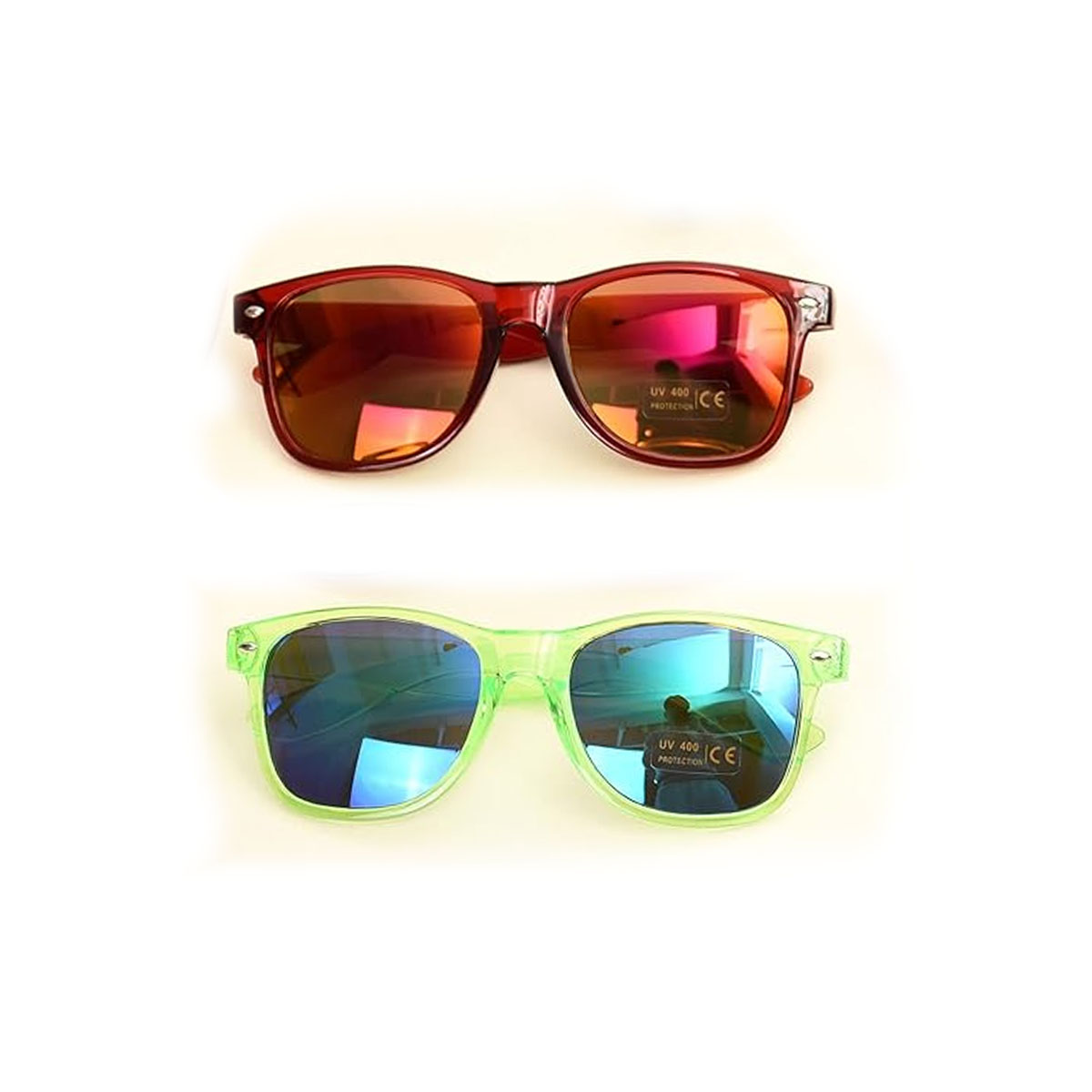 Retro  Mirror Coating Sunglasses 4