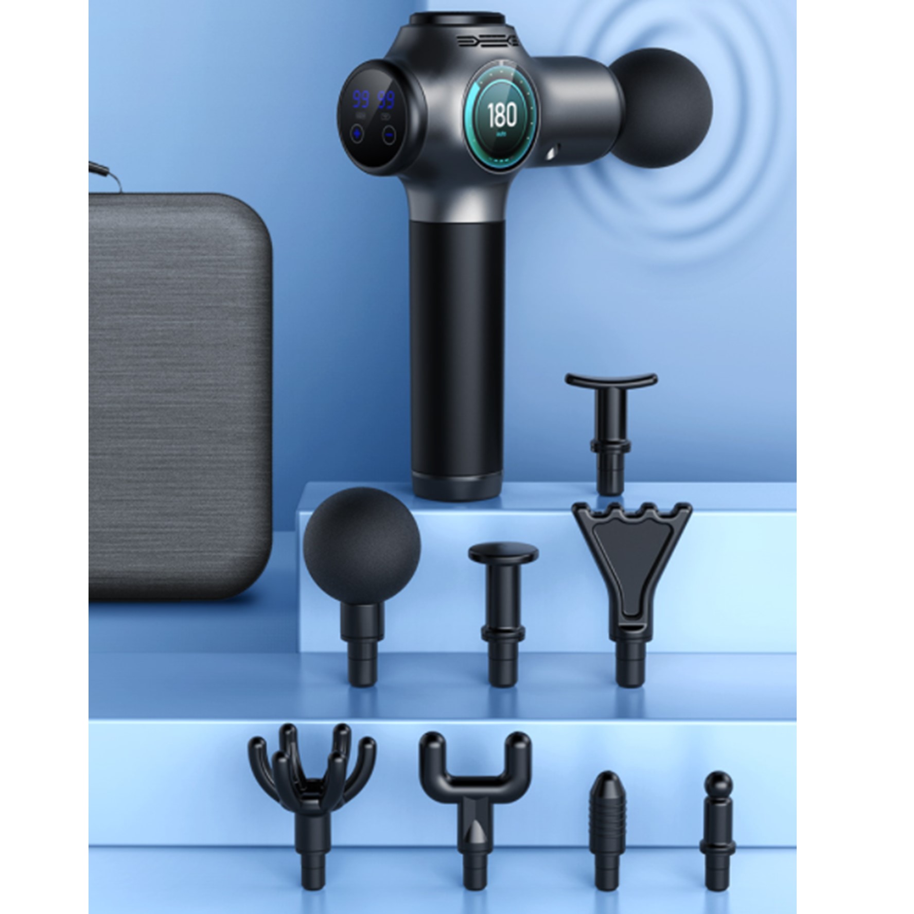 Muscle Massage Gun with 8 Attachments 5