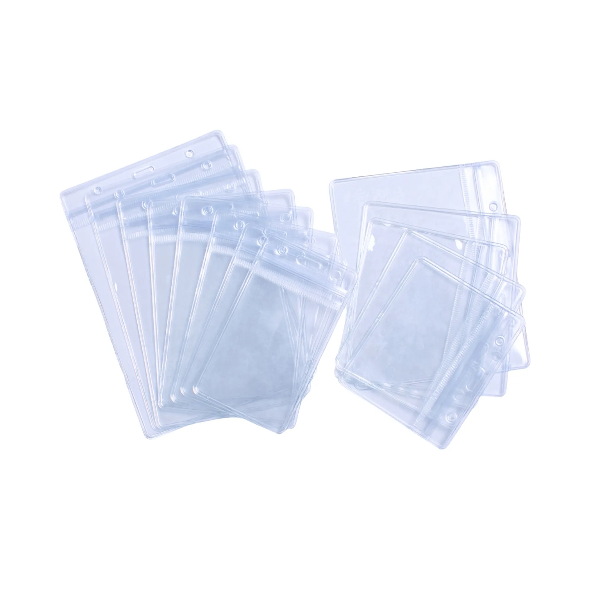 3.35" x 5.12" (V) Vertical Clear Vinyl Badge Holder 3