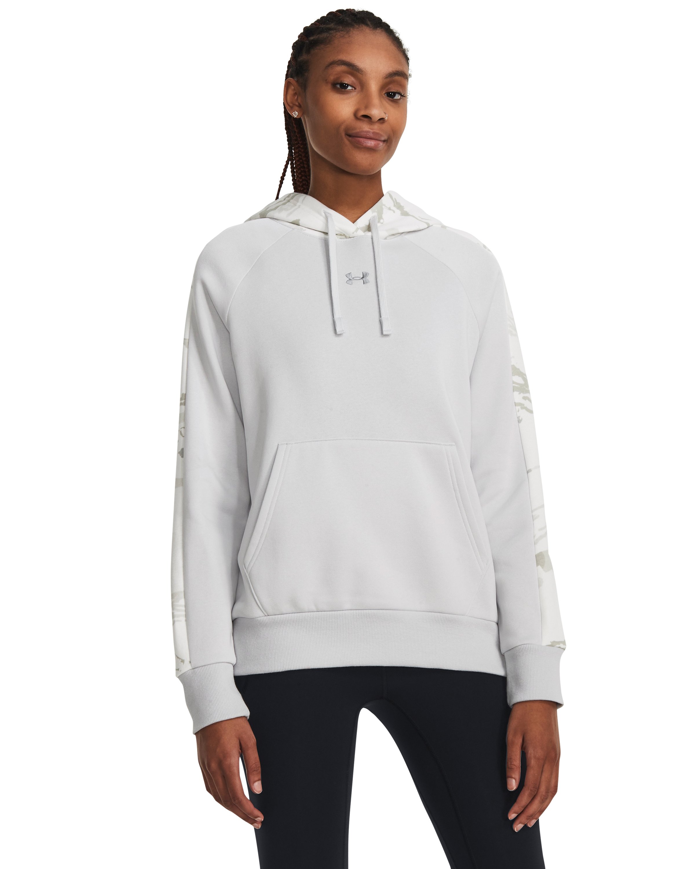 UA Rival Fleece Blocked Women's Hoodie 3